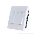 3 Gang Rf Remote Control Light Switches For Home Single Wire